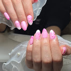 Nail art detail at Atelier de Unhas Lisbon