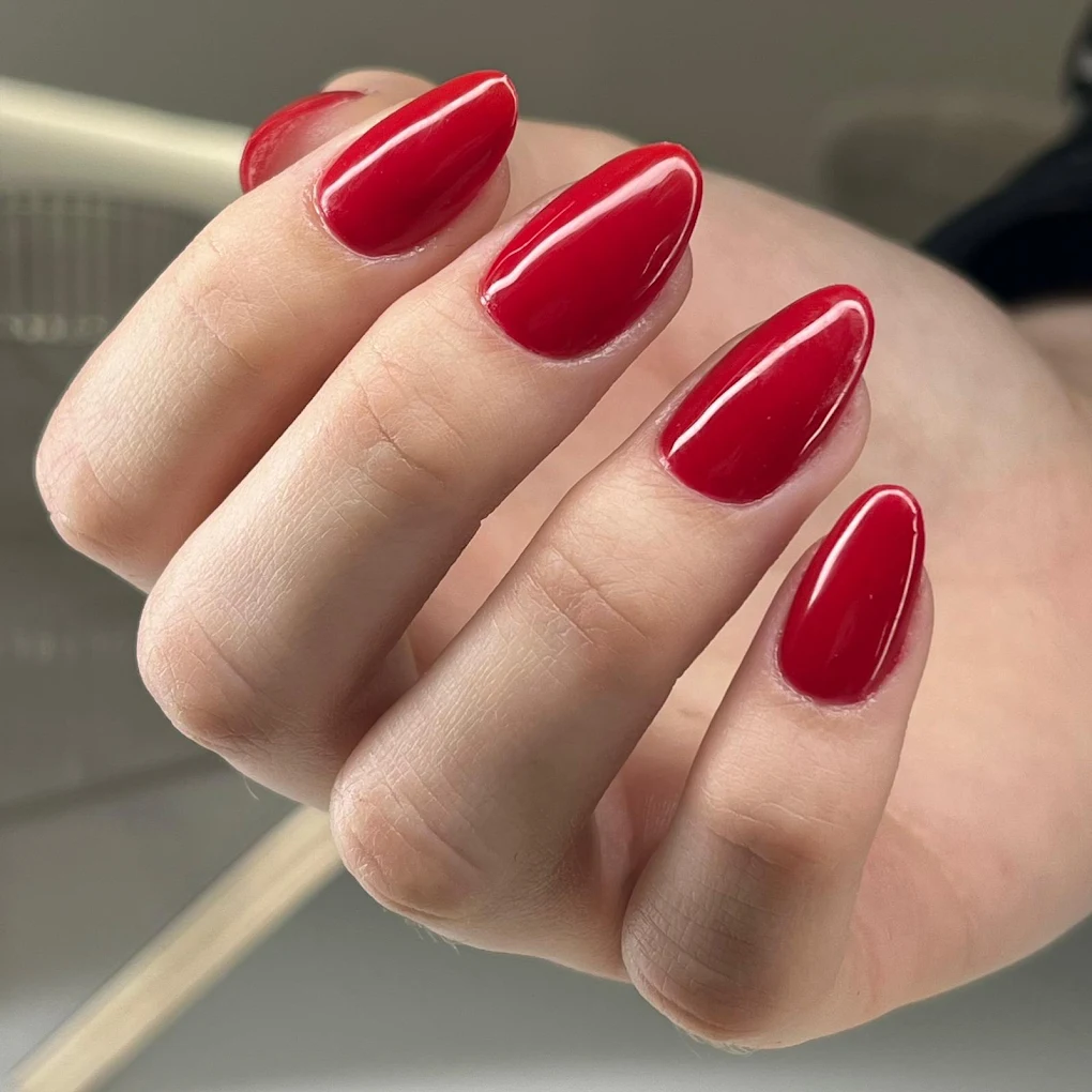 Nail work at C'alma Montijo — gel manicure and nail art